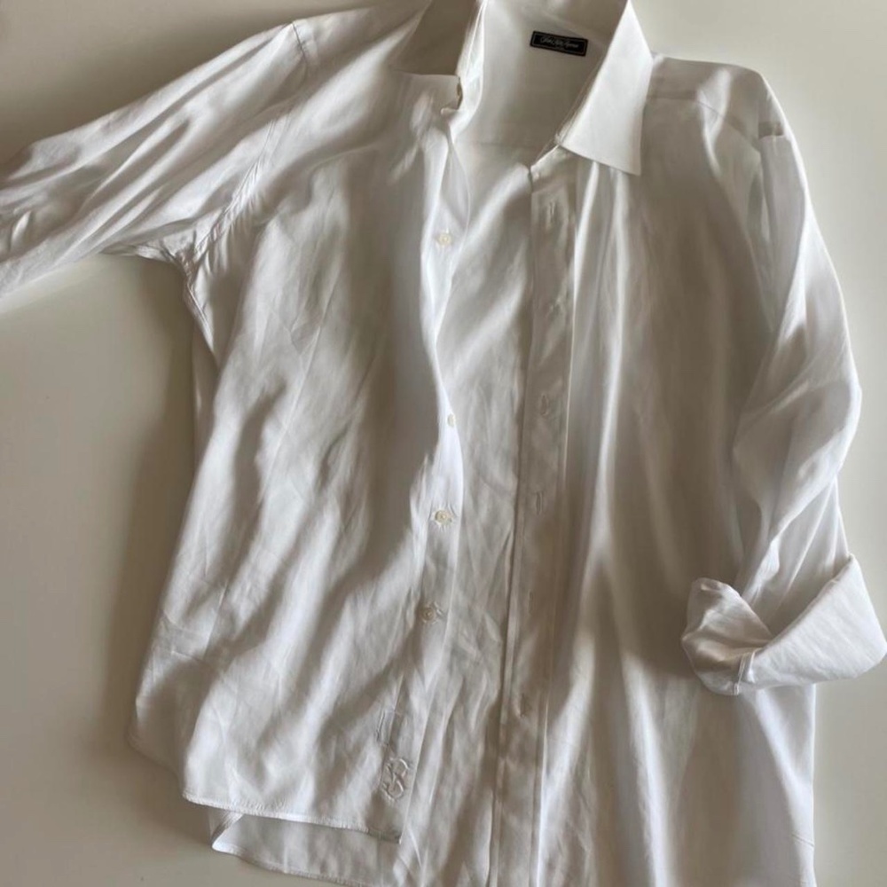 Oversized white button down - sacks 5th-perfect as a cover up for the beach